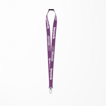 Schlüsselband - Lanyard mit Oval Hook Kunststoffclip und Sicherheitsverschluss