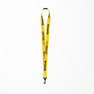 Schlüsselband - Lanyard mit J-Hook Kunststoffclip und Sicherheitsverschluss