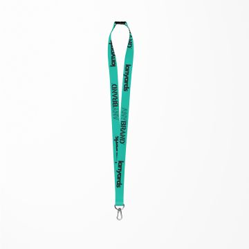 Schlüsselband - Lanyard mit Japan Hook Kunststoffclip und Sicherheitsverschluss