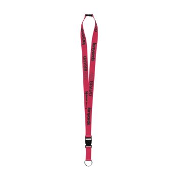 Schlüsselband - Lanyard mit Stahlring, Sicherheitsverschluss und Trennclip