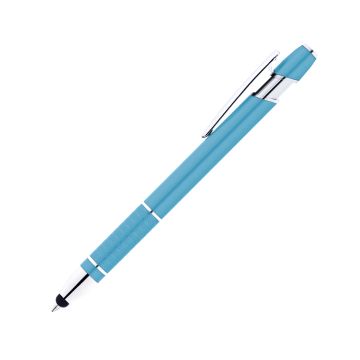 Alpha Stylus Kugelschreiber metallic hellblau
