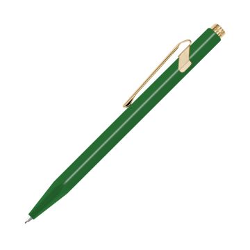 Caran d'Ache 849 Classic Druckbleistift Metallic Metal-X mit Goldclip