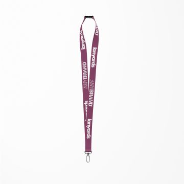 Schlüsselband - Lanyard mit Oval Hook Kunststoffclip und Sicherheitsverschluss