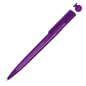 RECYCLED PET PEN switch transparent, violett