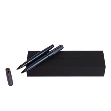 HUGO BOSS Set Gear Minimal All Navy (kugelschreiber & tintenroller)