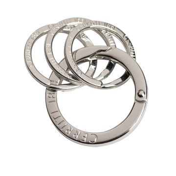 Cerruti 1881 Schlüsselring Zoom Silver