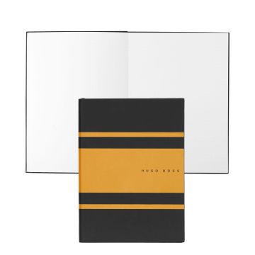 HUGO BOSS Notizblock A5 Essential Gear Matrix Yellow Dots