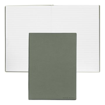 HUGO BOSS Notizblock A5 Essential Storyline Khaki Lined