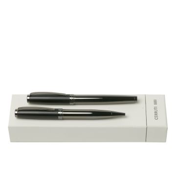 Cerruti 1881 Set Hamilton Metal (kugelschreiber & tintenroller)