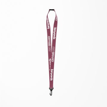 Schlüsselband - Lanyard mit J-Hook Kunststoffclip und Sicherheitsverschluss