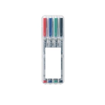 Staedtler Lumocolor Permanent Pen S in 4er Box
