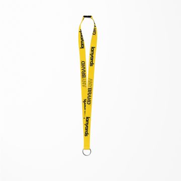 Schlüsselband - Lanyard mit Stahlring und Sicherheitsverschluss