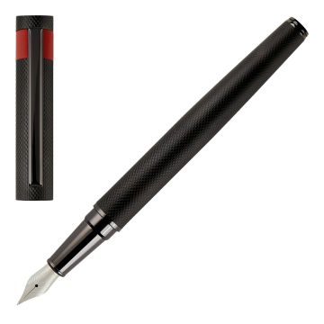 HUGO BOSS Füllfederhalter Loop Diamond Black