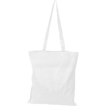 Oeko-Tex® STANDARD 100 Baumwolltasche mit langen Henkeln, 140g/m²