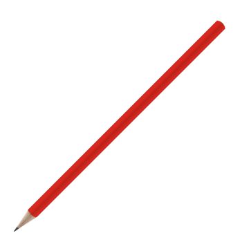 Bleistift rund farbig, FSC light_red