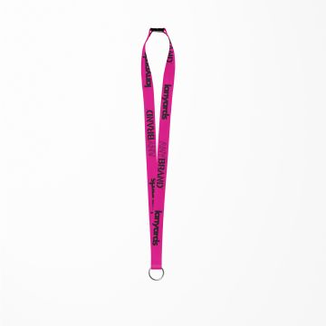 Schlüsselband - Lanyard mit Stahlring und Sicherheitsverschluss