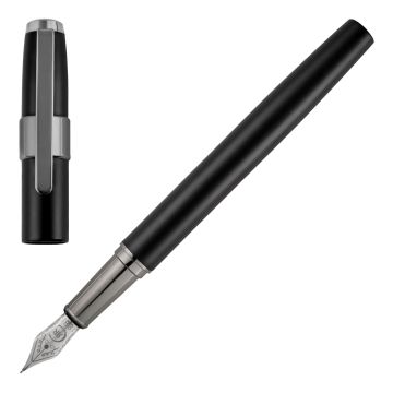 Cerruti 1881 Füllfederhalter Block Black