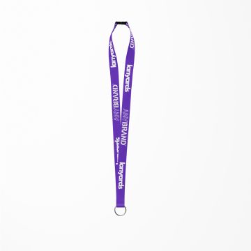 Schlüsselband - Lanyard mit Stahlring und Sicherheitsverschluss