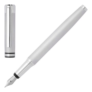 HUGO BOSS Füllfederhalter Filament Chrome