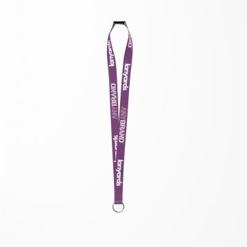 Schlüsselband - Lanyard mit Stahlring und Sicherheitsverschluss