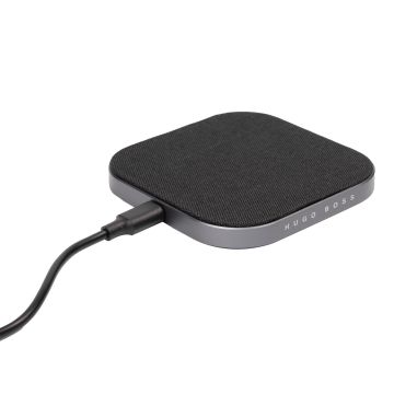 HUGO BOSS Wireless charger Illusion Dark chrome