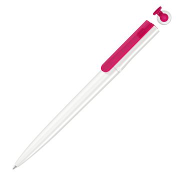 RECYCLED PET PEN switch K transparent, magenta