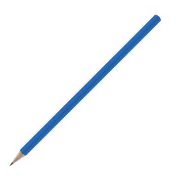 Bleistift rund farbig, FSC blue