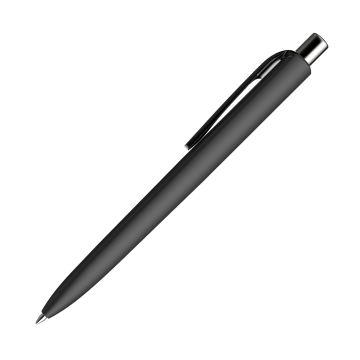 Prodir DS8 Soft Touch PRR Push Kugelschreiber mit verchromtem Drücker