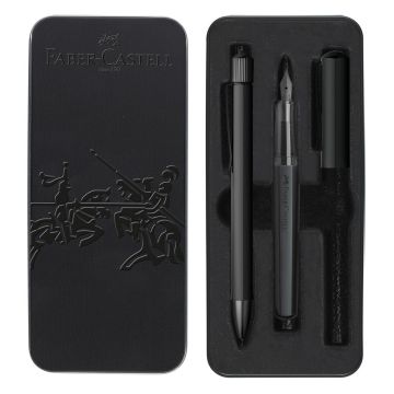 Faber Castell Hexo Schwarz Geschenkset
