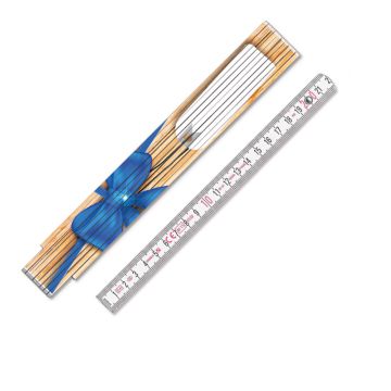 Stabila Zollstock 1407 (2m) - Serie 400, mit Namensliste