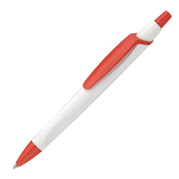 Schneider Reco Max Kugelschreiber weiß / rot