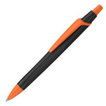Schneider Reco Basic Kugelschreiber Blauer Engel schwarz / orange Schneider Reco Basic Kugelschreiber Blauer Engel schwarz / orange