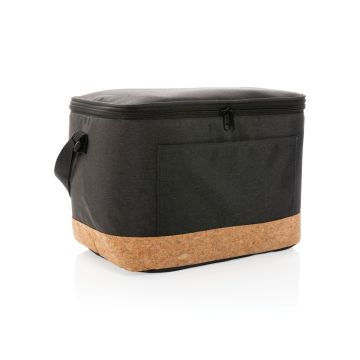 Impact AWARE™ XL RPET Two-Tone Kühltasche mit Korkdetail Impact AWARE™ XL RPET Two-Tone Kühltasche mit Korkdetail