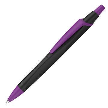 Schneider Reco Basic Kugelschreiber Blauer Engel schwarz / lila Schneider Reco Basic Kugelschreiber Blauer Engel schwarz / lila