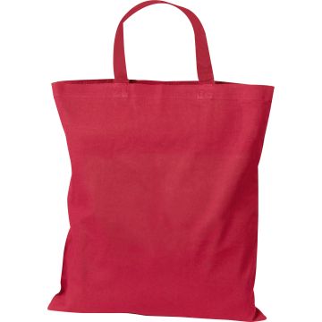 Baumwolltasche mit kurzen Henkeln Baumwolltasche mit kurzen Henkeln