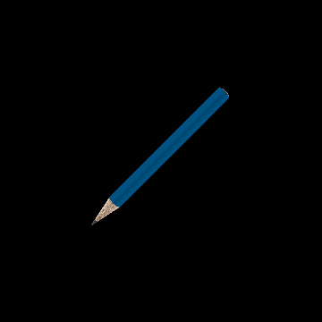 Bleistift rund farbig, kurz, FSC dark_blue_ Bleistift rund farbig, kurz, FSC dark_blue_