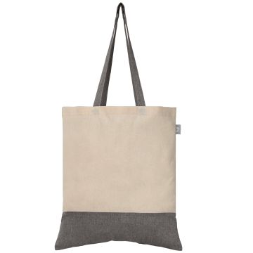 Unity Tragetasche aus Recycling-Baumwolle, 140 g Unity Tragetasche aus Recycling-Baumwolle, 140 g