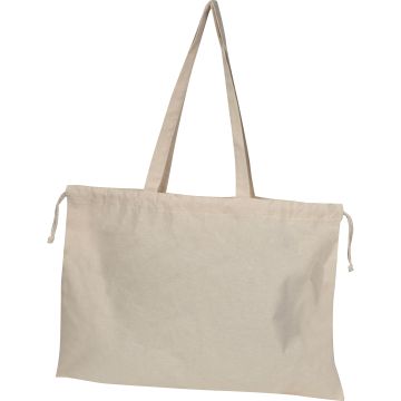 Bio Baumwolltasche mit Verschluss Bio Baumwolltasche mit Verschluss
