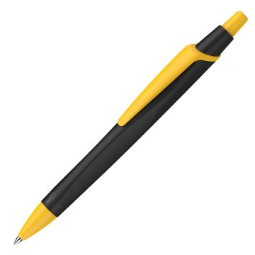 Schneider Reco Basic Kugelschreiber schwarz / gelb Schneider Reco Basic Kugelschreiber schwarz / gelb