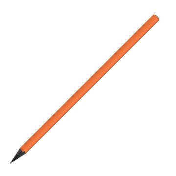 DesignbleistiftdreikantschwarzdurchgefärbtfarbigFSCorange DesignbleistiftdreikantschwarzdurchgefärbtfarbigFSCorange