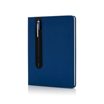 Basic Hardcover PU A5 Notizbuch mit Stylus-Stift Basic Hardcover PU A5 Notizbuch mit Stylus-Stift