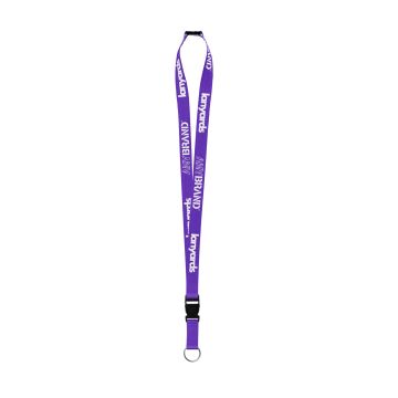 Schlüsselband - Lanyard mit Stahlring, Sicherheitsverschluss und Trennclip Schlüsselband - Lanyard mit Stahlring, Sicherheitsverschluss und Trennclip