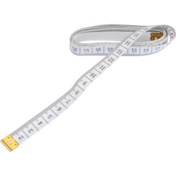 Maßband 1,5m mit Papierbanderole Maßband 1,5m mit Papierbanderole