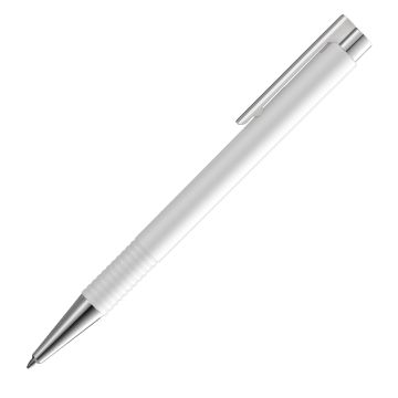 LAMY logo M+ Kugelschreiber 204 weiß B blaue Mine LAMY logo M+ Kugelschreiber 204 weiß B blaue Mine