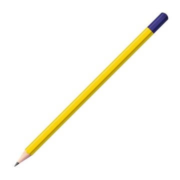 Staedtler Bleistift gelb mit farbiger Tauchkappe Sechskant (eckig) Staedtler Bleistift gelb mit farbiger Tauchkappe Sechskant (eckig)