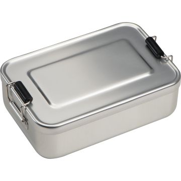 Brotzeitdose aus Aluminium zum Verschließen Brotzeitdose aus Aluminium zum Verschließen