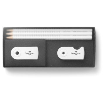 Faber Castell Set Alles um den Bleistift Mini White Faber Castell Set Alles um den Bleistift Mini White