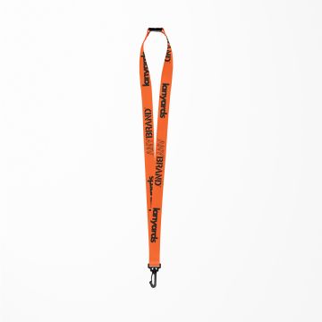Schlüsselband - Lanyard mit J-Hook Kunststoffclip und Sicherheitsverschluss