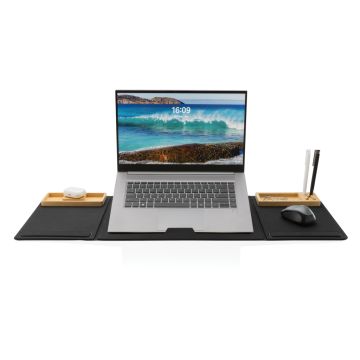 Impact AWARE RPET faltbare Desk-Organizer mit Laptop-Ständer Impact AWARE RPET faltbare Desk-Organizer mit Laptop-Ständer