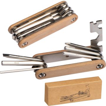Fahrradwerkzeug mit Holzschalen Fahrradwerkzeug mit Holzschalen